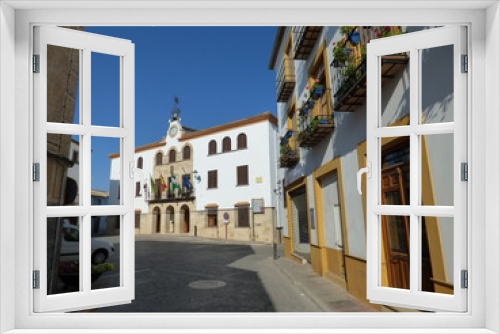 Fototapeta Naklejka Na Ścianę Okno 3D - Sabiote, pueblo de Jaén, Andalucía (España). Situado en la comarca de La Loma, en la parte más alta de la meseta interfluvial, bordeada por el río Guadalquivir