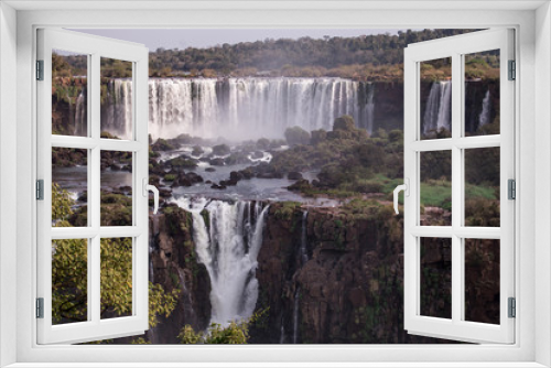 Fototapeta Naklejka Na Ścianę Okno 3D - iguazu falls in argentina