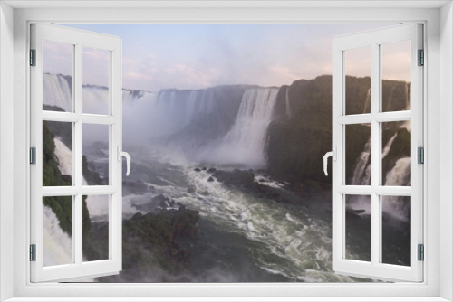 Fototapeta Naklejka Na Ścianę Okno 3D - iguazu falls in argentina