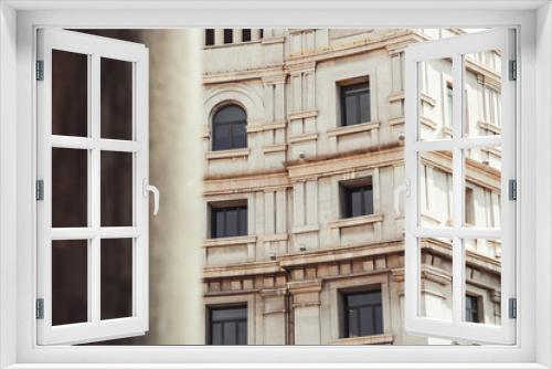 Fototapeta Naklejka Na Ścianę Okno 3D - Building