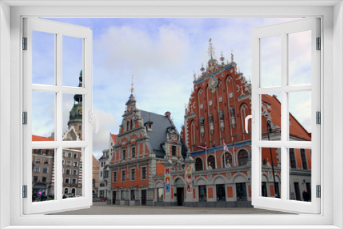 Fototapeta Naklejka Na Ścianę Okno 3D - Once in Riga, Latvia