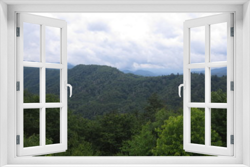 Fototapeta Naklejka Na Ścianę Okno 3D - Smokey Mountains 2