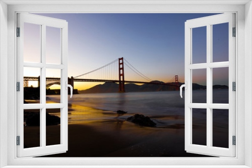 Fototapeta Naklejka Na Ścianę Okno 3D - Golden Gate Bridge San Francisco California