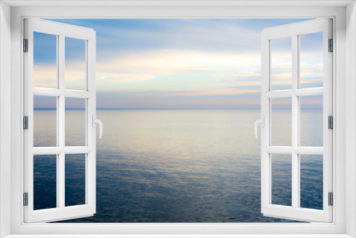Fototapeta Naklejka Na Ścianę Okno 3D - Serene Blue Sky