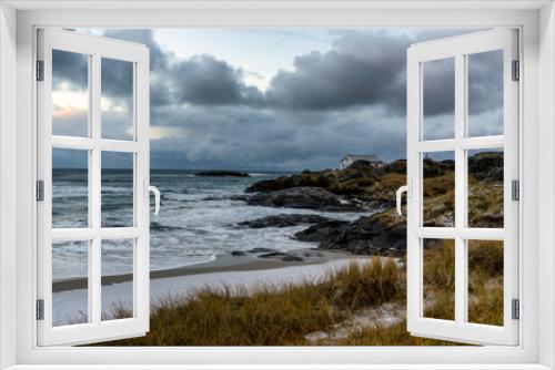 Fototapeta Naklejka Na Ścianę Okno 3D - Seascape, Norway