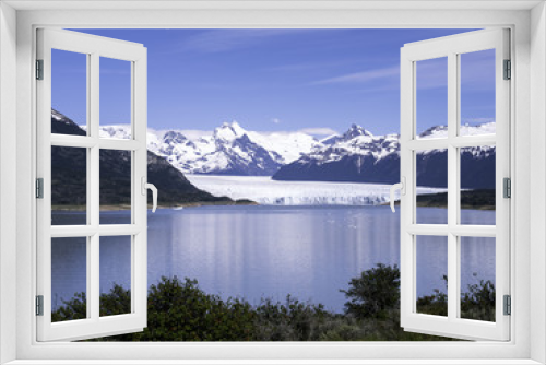 Fototapeta Naklejka Na Ścianę Okno 3D - Brazo Rico and Perito Moreno Glacier