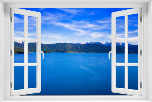 Fototapeta Naklejka Na Ścianę Okno 3D - Majestic Lakes - Walchensee
