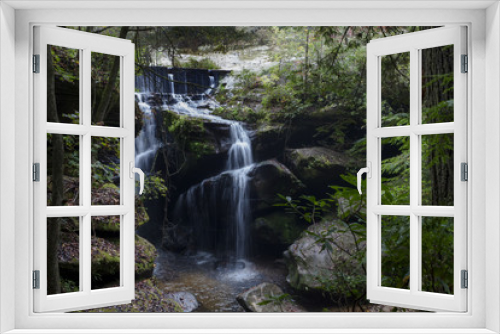 Fototapeta Naklejka Na Ścianę Okno 3D - Dismals Canyon waterfall