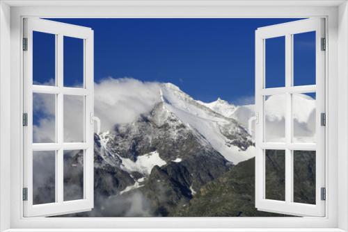 Fototapeta Naklejka Na Ścianę Okno 3D - SCHWEIZ-WALLIS -Brunegghorn 3833m - Bishorn 4153m41