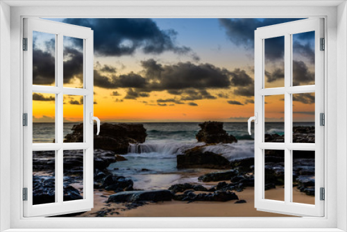 Fototapeta Naklejka Na Ścianę Okno 3D - Hawaiian Sunrise