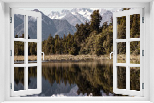 Fototapeta Naklejka Na Ścianę Okno 3D - Mirror Lake