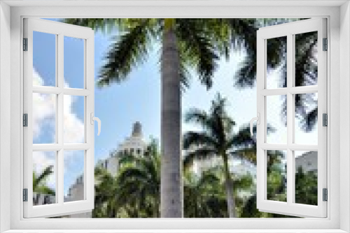 Fototapeta Naklejka Na Ścianę Okno 3D - noci di cocco