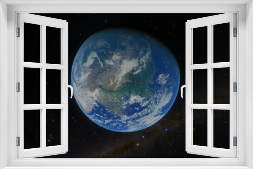 Fototapeta Naklejka Na Ścianę Okno 3D - Planet Earth from Space Asia India China 