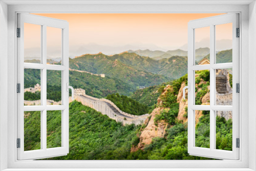 Fototapeta Naklejka Na Ścianę Okno 3D - The Great Wall of China