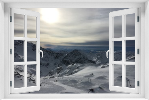Fototapeta Naklejka Na Ścianę Okno 3D - L'inverno e la neve