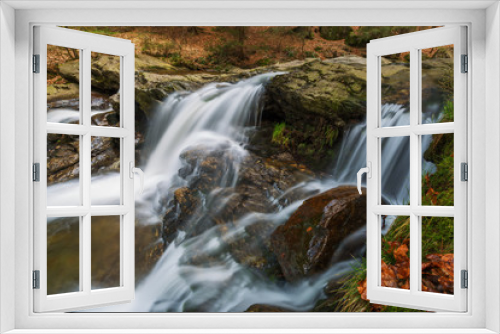 Fototapeta Naklejka Na Ścianę Okno 3D - Rißloch Wasserfälle bei Bodenmais im Bayerischen Wald