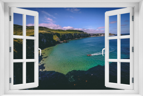 Fototapeta Naklejka Na Ścianę Okno 3D - Carrick-a-Rede Northern Ireland
