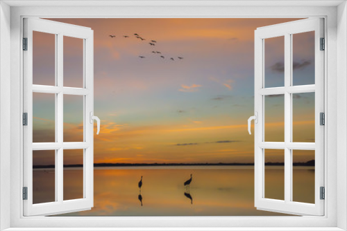 Fototapeta Naklejka Na Ścianę Okno 3D - Myakka Sunset
