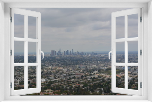 Fototapeta Naklejka Na Ścianę Okno 3D - Los Angeles City