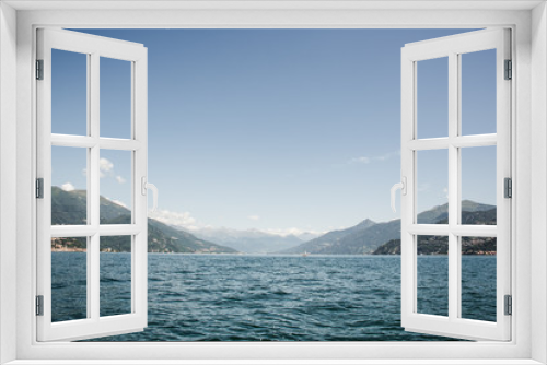 Fototapeta Naklejka Na Ścianę Okno 3D - lake como, Italy 