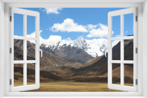 Fototapeta Naklejka Na Ścianę Okno 3D - Parque Nacional de Huascáran onde se encontra o Glaciar Pastoruri