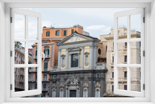 Fototapeta Naklejka Na Ścianę Okno 3D - Royal Palace Naples Italy