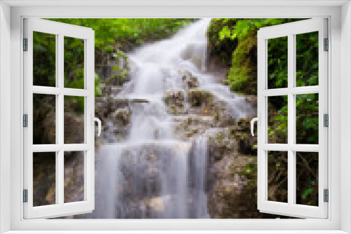 Fototapeta Naklejka Na Ścianę Okno 3D - Waterfall in the national park