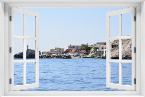 Fototapeta Naklejka Na Ścianę Okno 3D - Port des calanques de Marseille