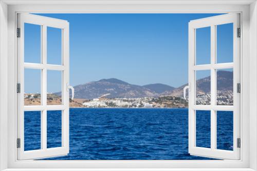 Fototapeta Naklejka Na Ścianę Okno 3D - Turkey. Bodrum. Landscape from the sea