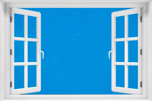 Fototapeta Naklejka Na Ścianę Okno 3D - Blue paint wall. Background