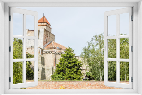 Belgrade, Serbia - July 29, 2014: Among the walls of the Kalemegdan fortress