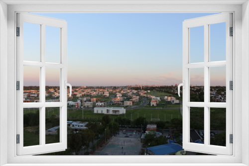 Fototapeta Naklejka Na Ścianę Okno 3D - ATARDECE