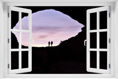Fototapeta Naklejka Na Ścianę Okno 3D - Window Arch
