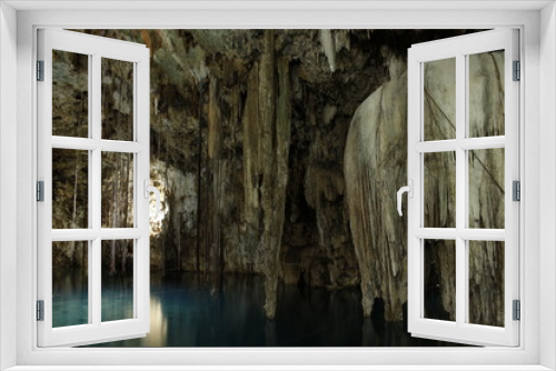 Fototapeta Naklejka Na Ścianę Okno 3D - Cenote X´keken