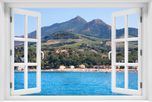 Fototapeta Naklejka Na Ścianę Okno 3D - Argeles-sur-Mer in Pyrenees-Orientales department, Languedoc-Roussillon region, in southern France