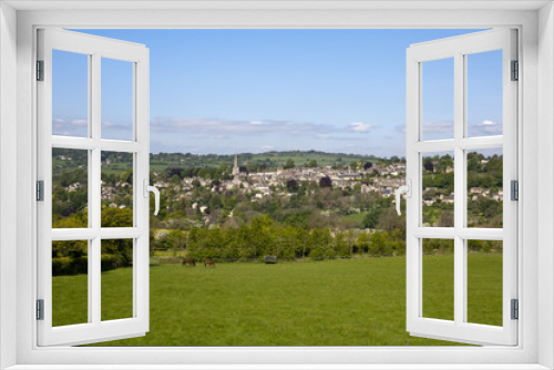 Fototapeta Naklejka Na Ścianę Okno 3D - England, Gloucestershire, Painswick in the scenic Cotswold countryside in spring sunshine