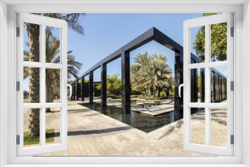 Fototapeta Naklejka Na Ścianę Okno 3D - Abu Dhabi park and nature