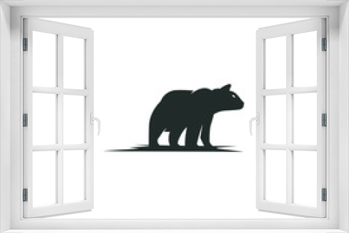 Fototapeta Naklejka Na Ścianę Okno 3D - Bear concepts logo vector creative symbol modern