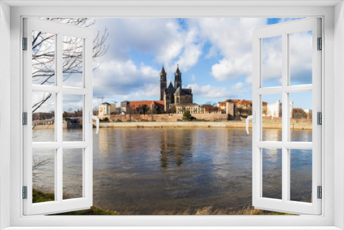 magdeburg germany high definition panorama