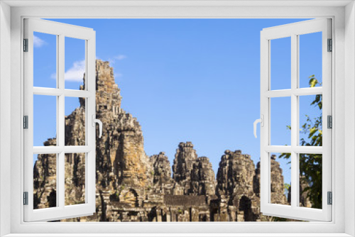 Fototapeta Naklejka Na Ścianę Okno 3D - Bayon Temple in Angkor Temples in Cambodia