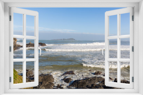 Fototapeta Naklejka Na Ścianę Okno 3D - Seascape of Mundaka, Spain
