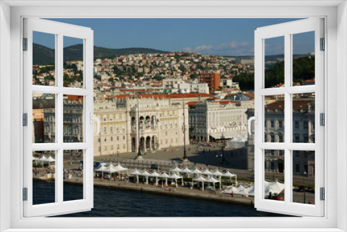 Fototapeta Naklejka Na Ścianę Okno 3D - Trieste dal Mare