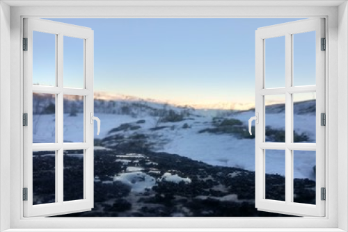 Fototapeta Naklejka Na Ścianę Okno 3D - Wild arctic nature of Norway
