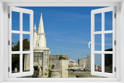 Fototapeta Naklejka Na Ścianę Okno 3D - Tour de la lanterne à La Rochelle