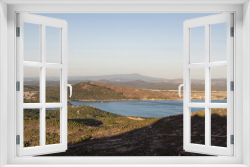 Fototapeta Naklejka Na Ścianę Okno 3D - View of Aegean sea and landscape in Ayvalik / Turkey.