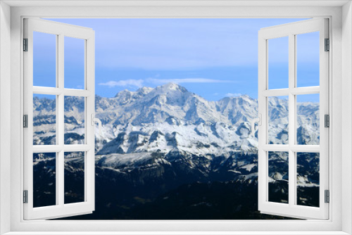 Fototapeta Naklejka Na Ścianę Okno 3D - mont pict1122