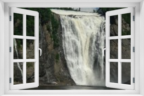 Fototapeta Naklejka Na Ścianę Okno 3D - Chutes de Montmorency