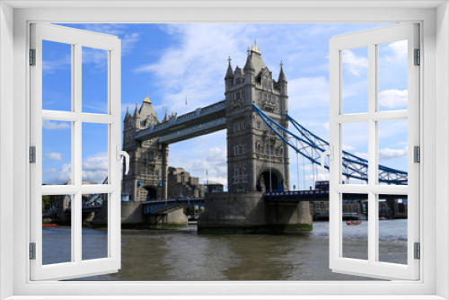 Fototapeta Naklejka Na Ścianę Okno 3D - Tower Bridge