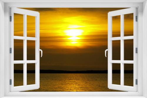 Fototapeta Naklejka Na Ścianę Okno 3D - Sonnenuntergang - sunset 81