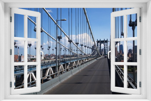 Fototapeta Naklejka Na Ścianę Okno 3D - Brooklyn Bridge in New York
